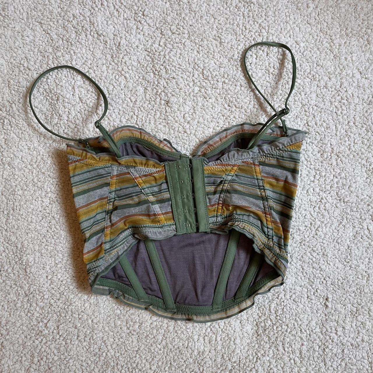 Urban outfitters corset top. Size small, has... Depop