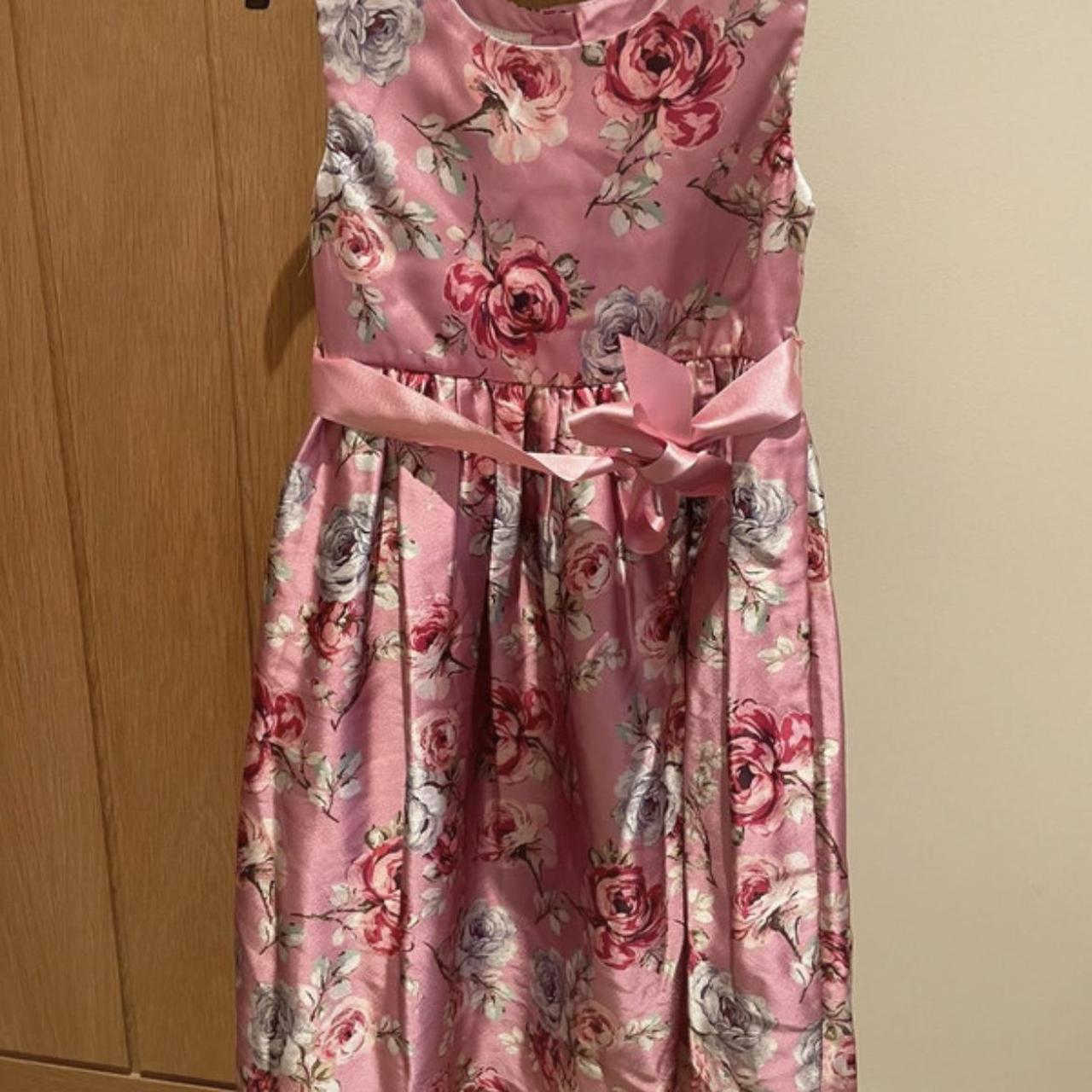 Monsoon Baby Girl Floral Party Dress Size 23 Years... Depop