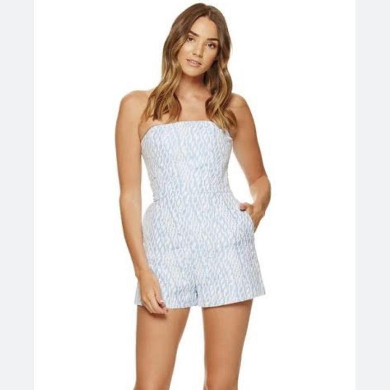 Kookai Venice strapless play suit in size 34/ size... Depop