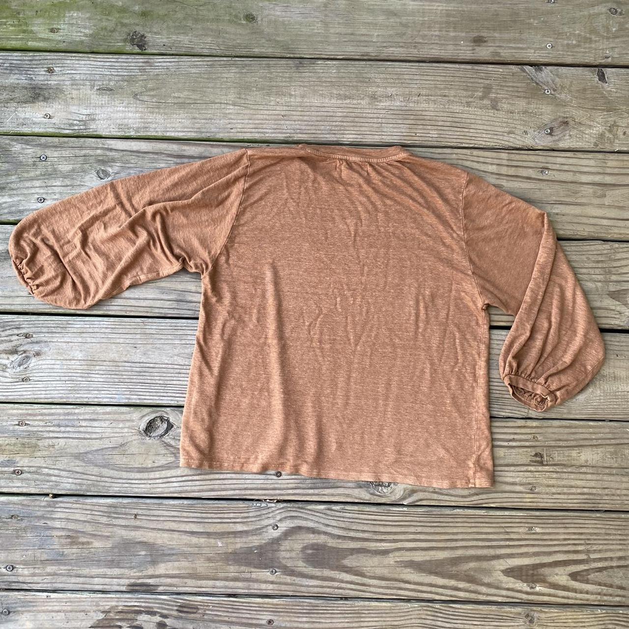 Velvet Women's Orange and Brown Shirt (4)