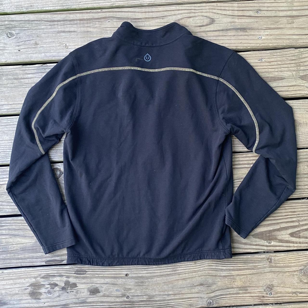 Tasc Performance Women's Black and Gold Jacket Depop