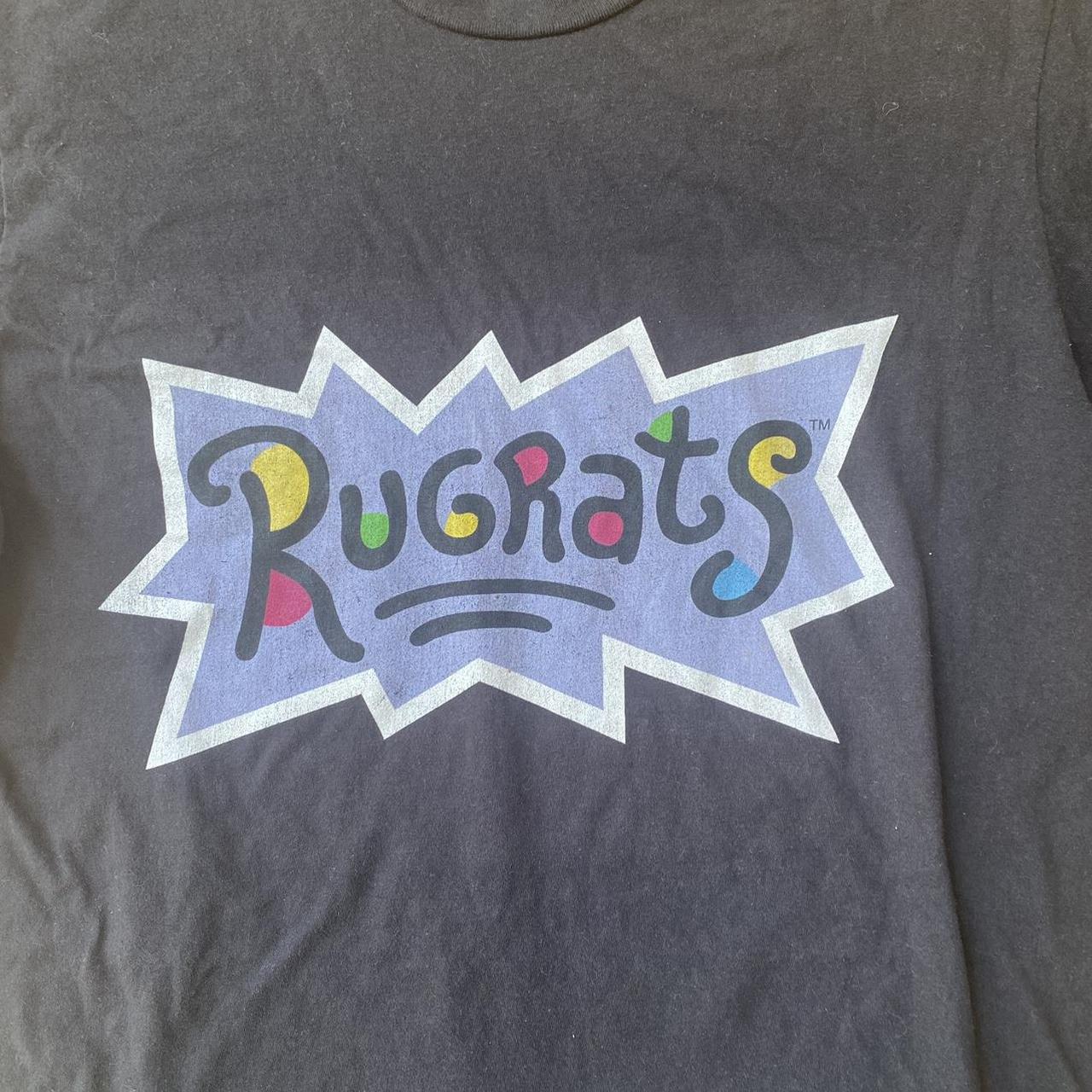 Retro Nickelodeon Rugrats Logo T-Shirt Size: XL... - Depop