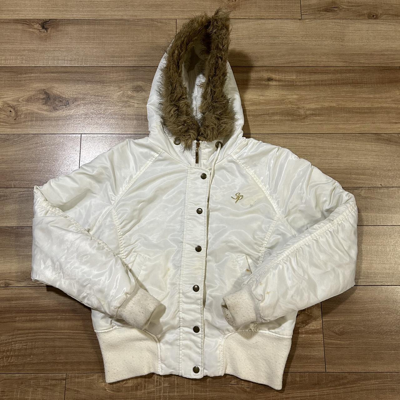 Y2k fur-jacket - Depop Y2k fur-jacket - Depop