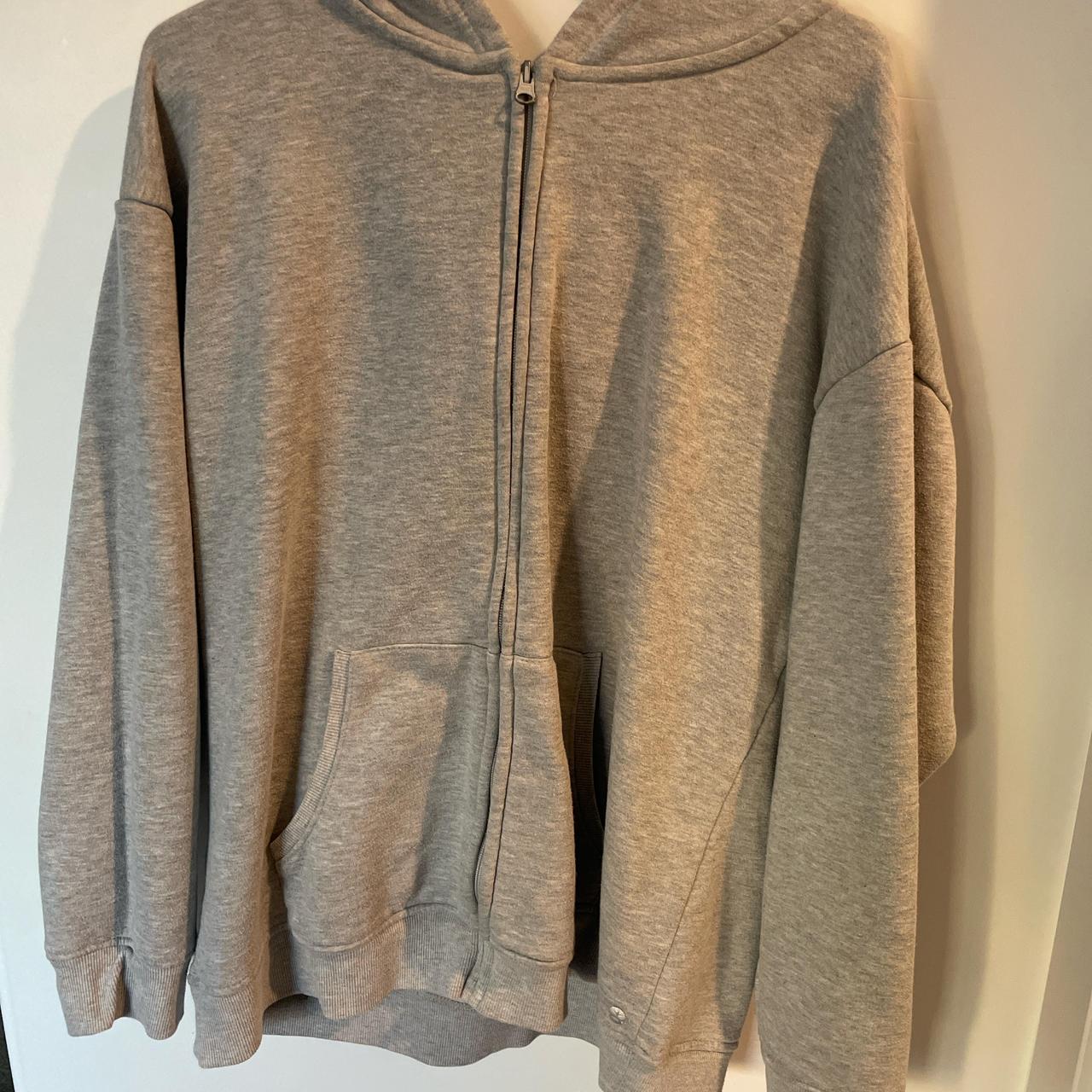 Danskin grey women’s zip up size xxl - Depop