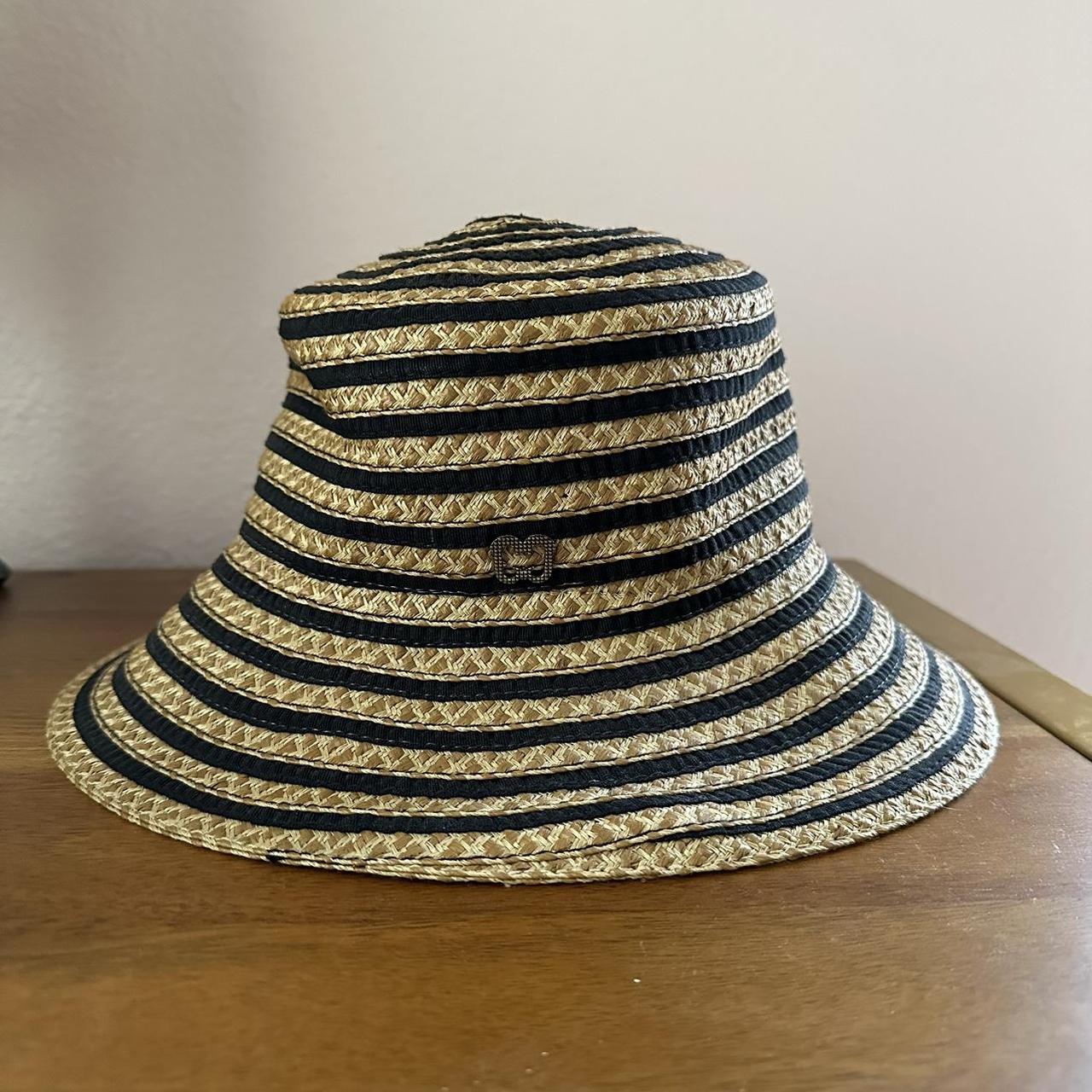 Eric Javits Women's Black and Brown Hat
