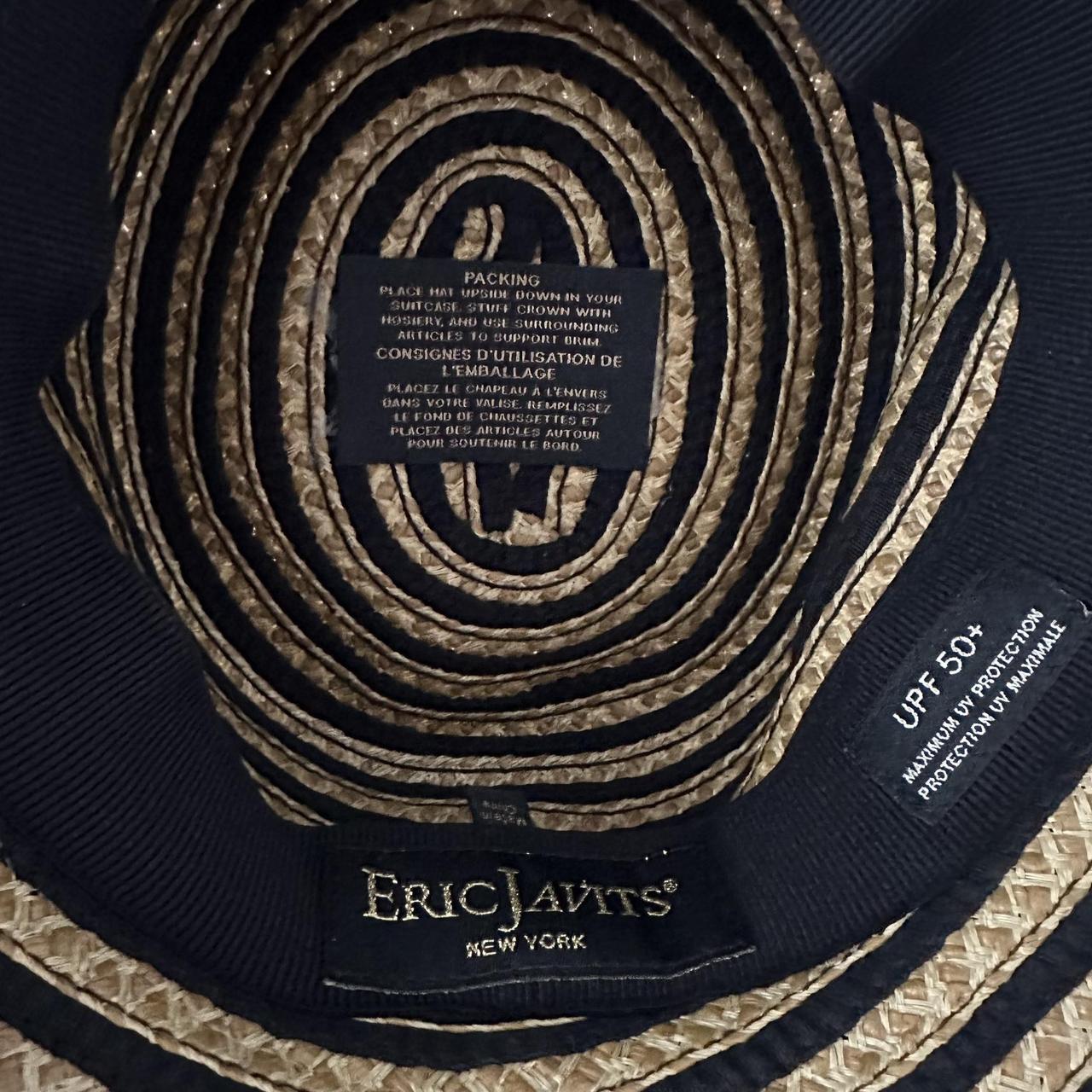 Eric Javits Women's Black and Brown Hat (3)