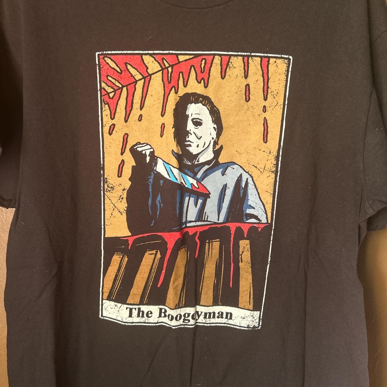 michael myers “the boogeyman” tarot card t-shirt... - Depop