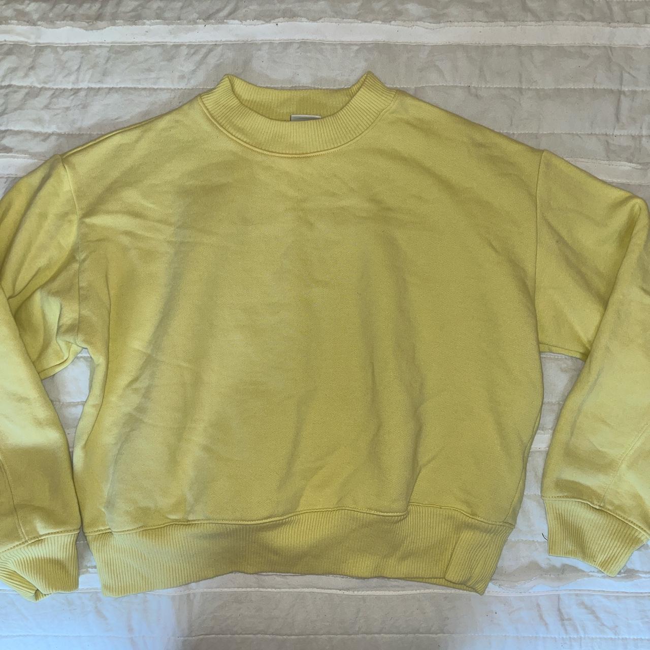 A New Day Women's Yellow Sweatshirt | Depop