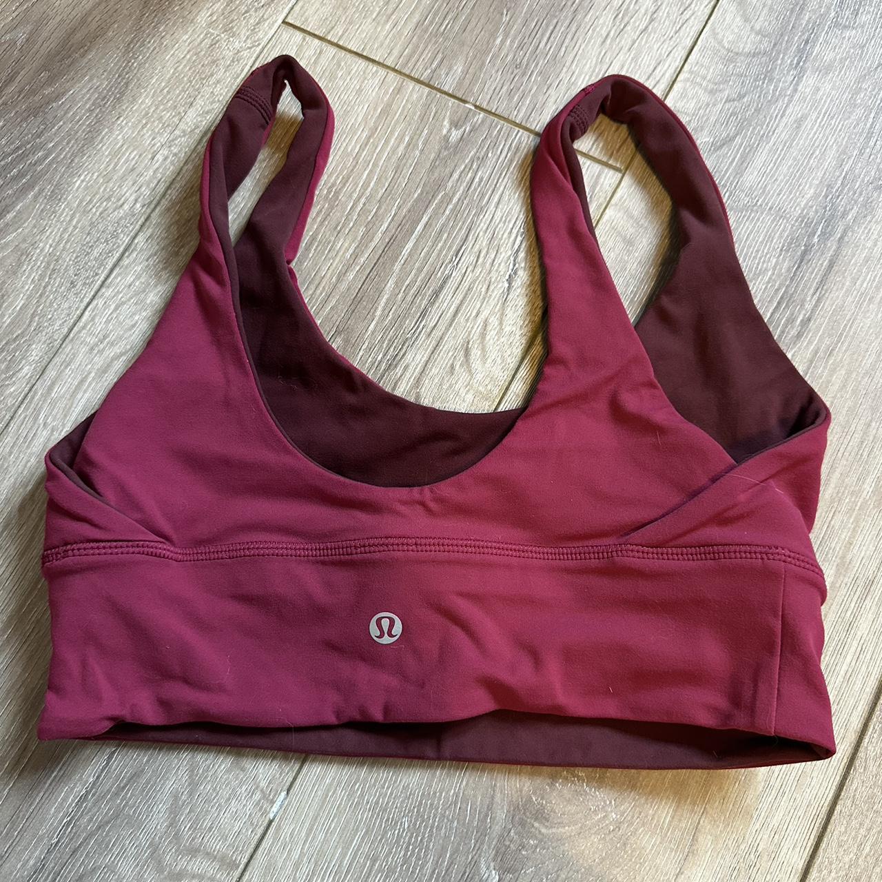 Lululeon top. Reversible US size 6 Worn 2/3... - Depop