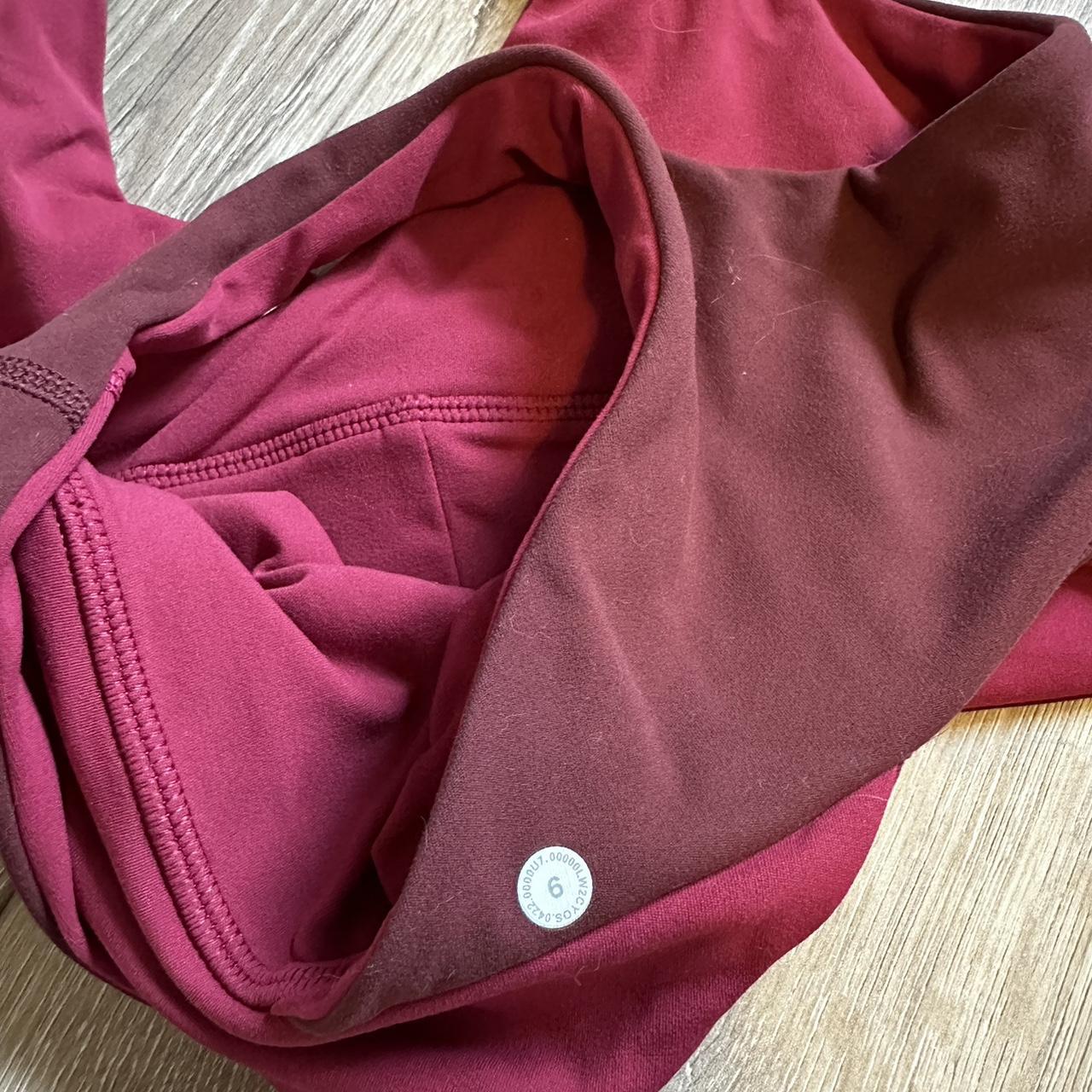 Lululeon top. Reversible US size 6 Worn 2/3... - Depop