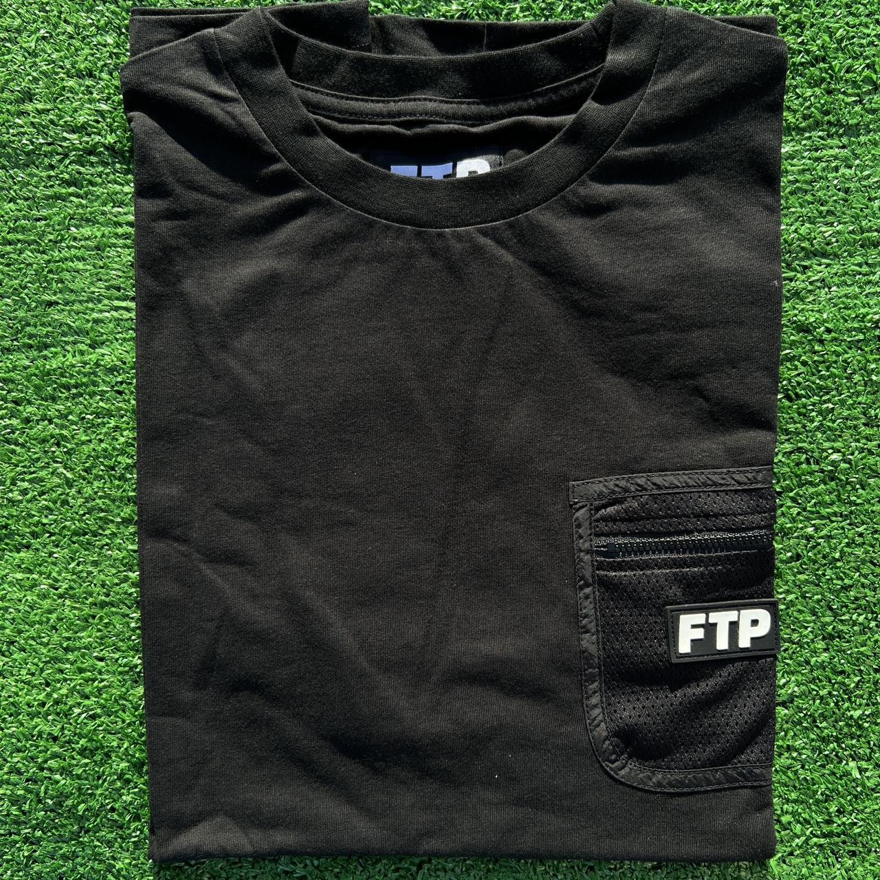 FTP Men's Black T-shirt | Depop