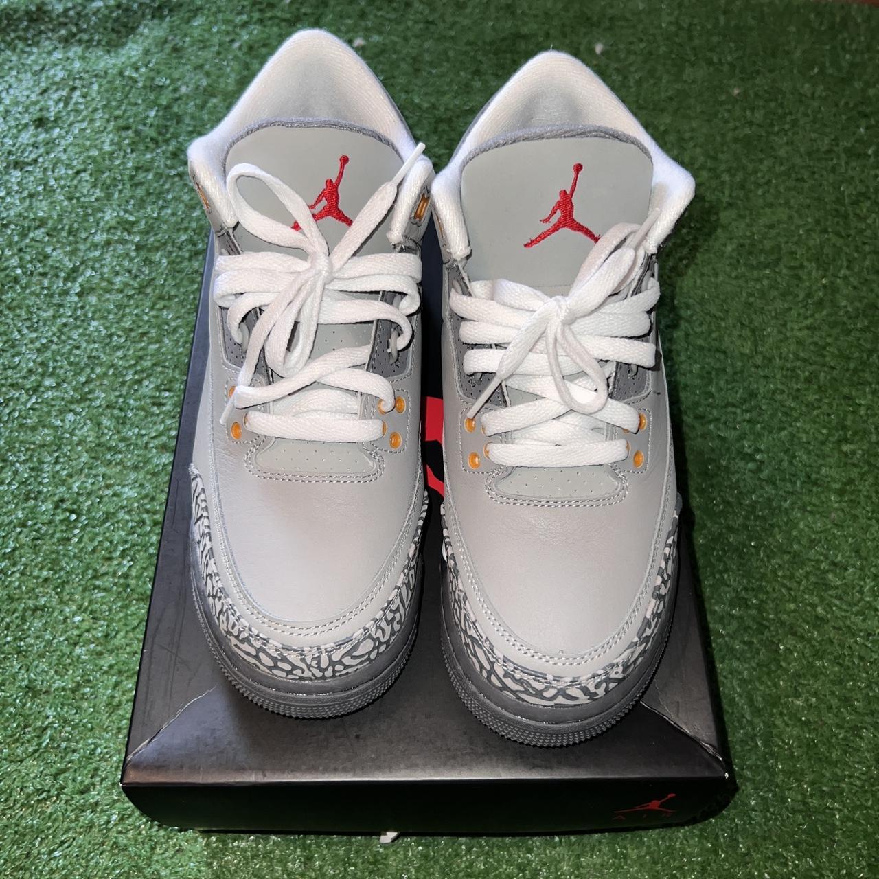 Jordans V IV III grey colour with reflective print. - Depop