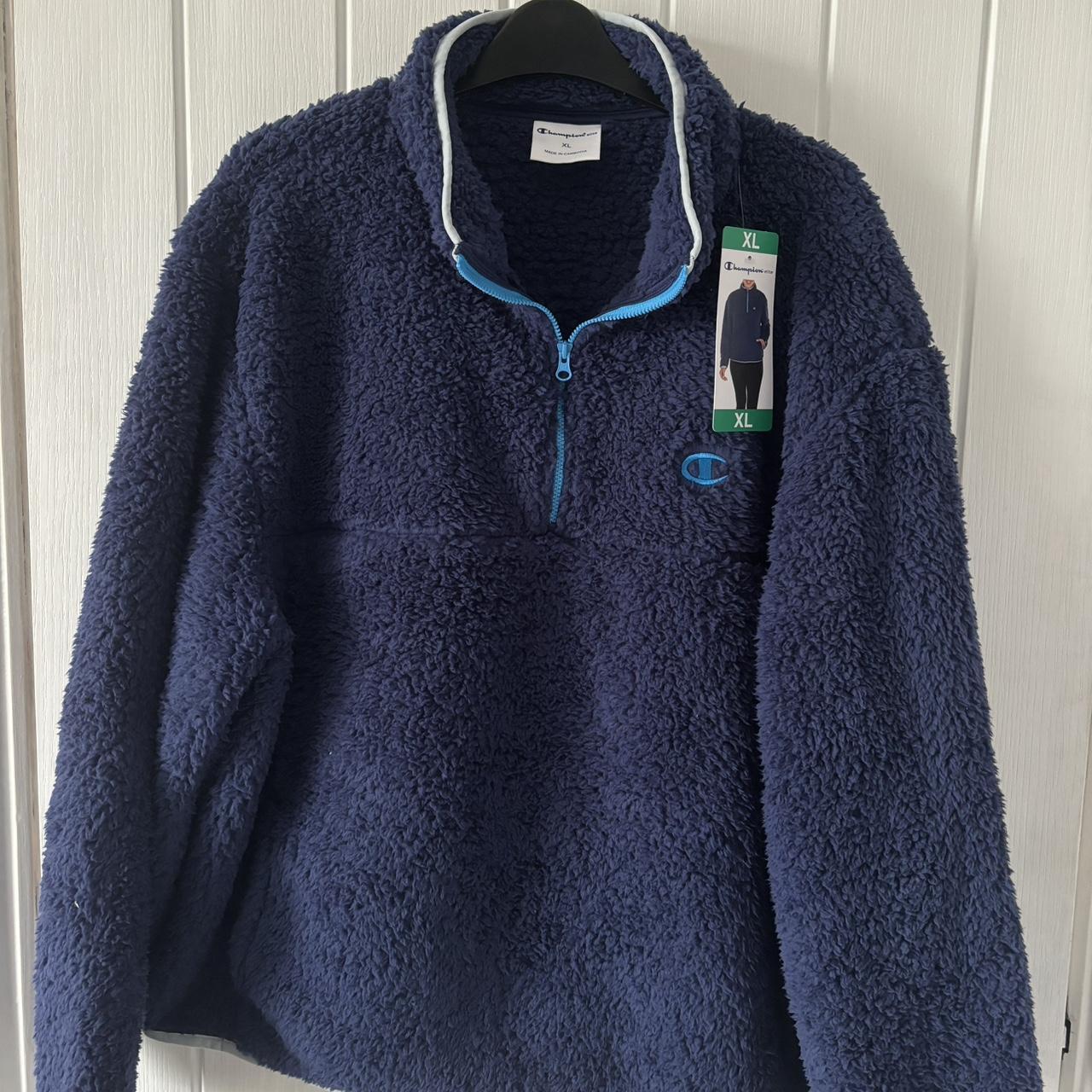 BNWT Champion Women's Teddy Sherpa Jumper/Fleece Depop