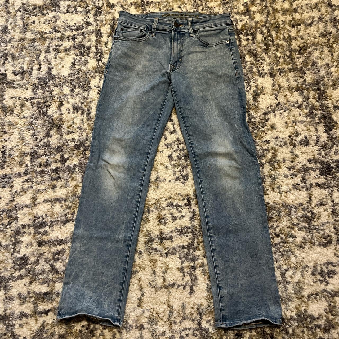 American Eagle Men's Blue Jeans | Depop