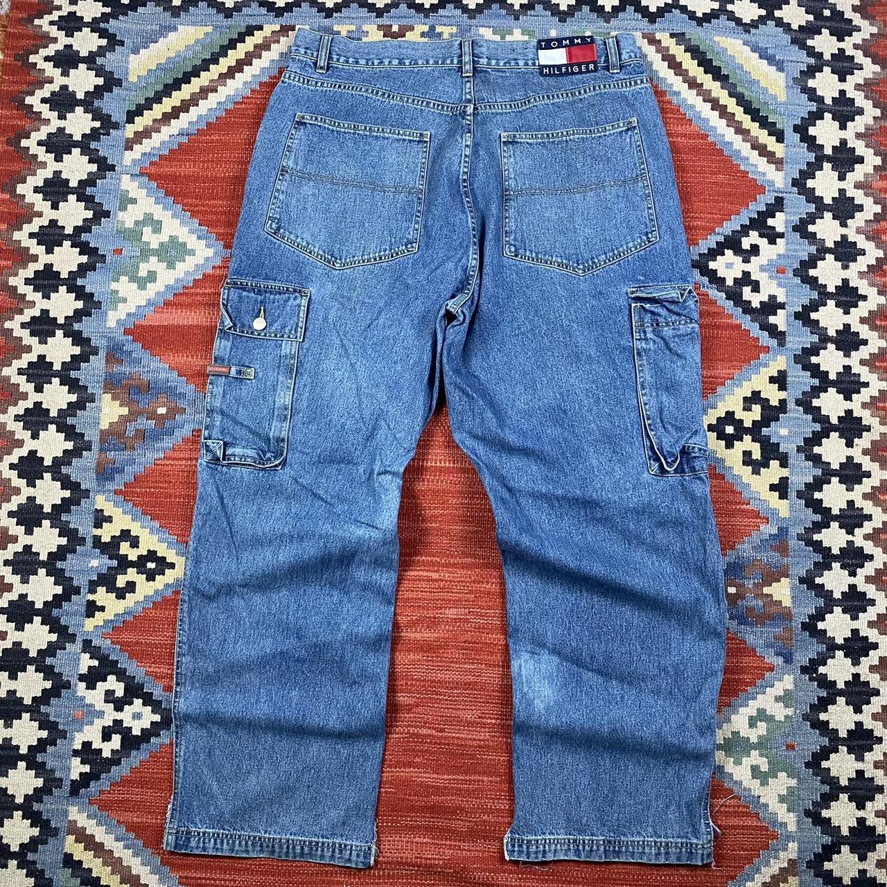 Vintage Tommy Hilfiger Cargo Pocket Denim Hip