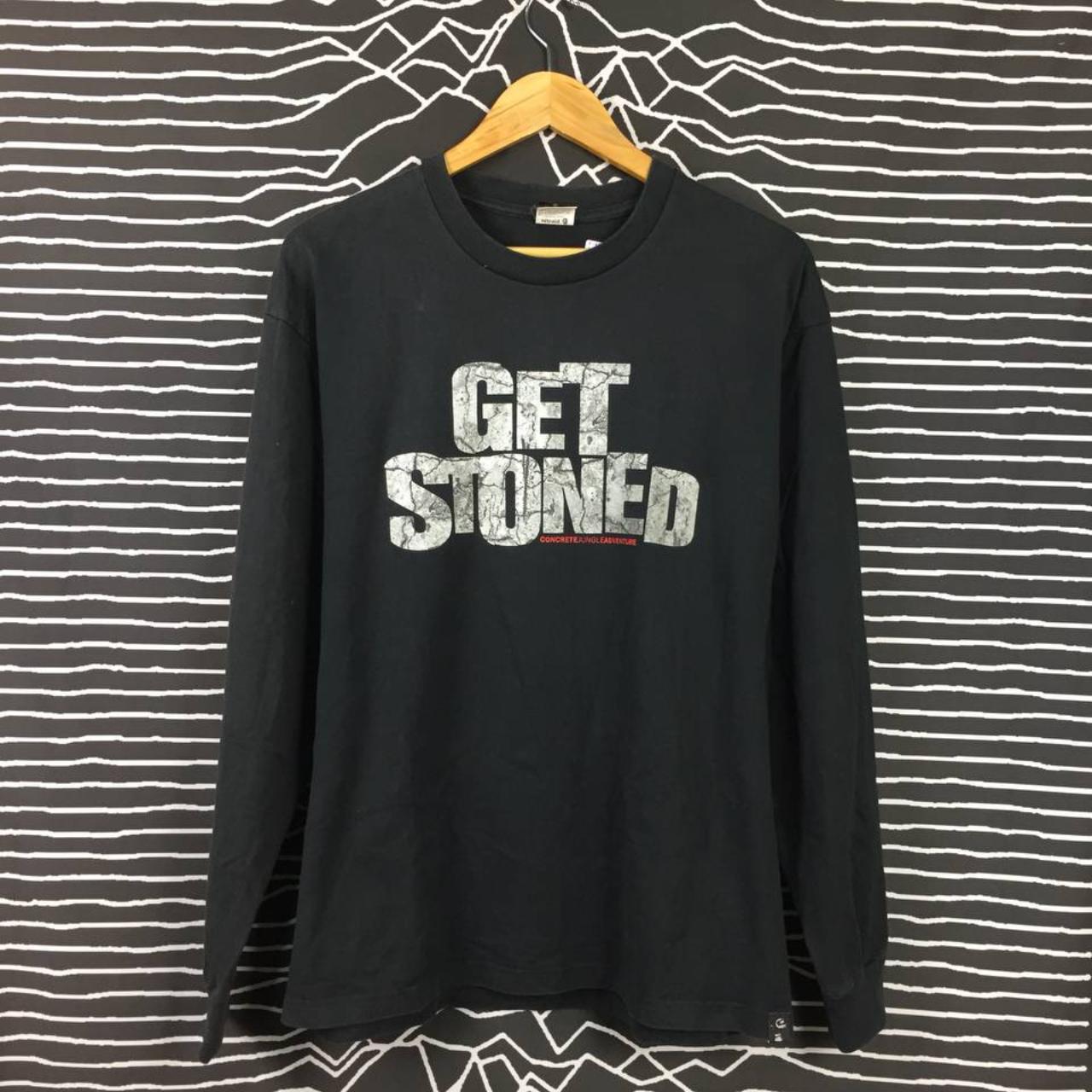 Nitraid Japan Get Stoned Streetwear Longsleeve... - Depop