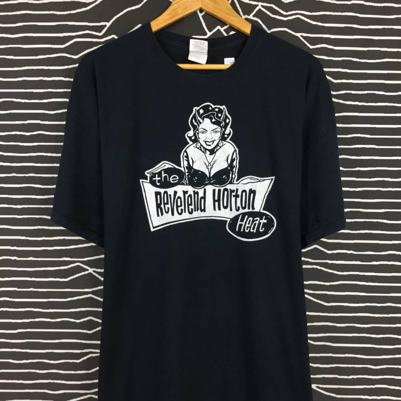 Reverend Horton Heat ブラック Tシャツ サイコビリー Vtg Y2K The
