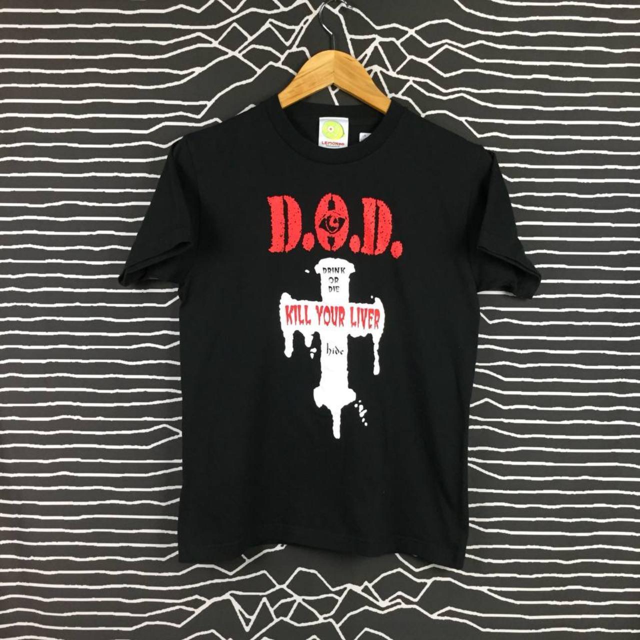 Vtg Hide X Japan D.O.D Drink or Die Punk Rock Band | Depop