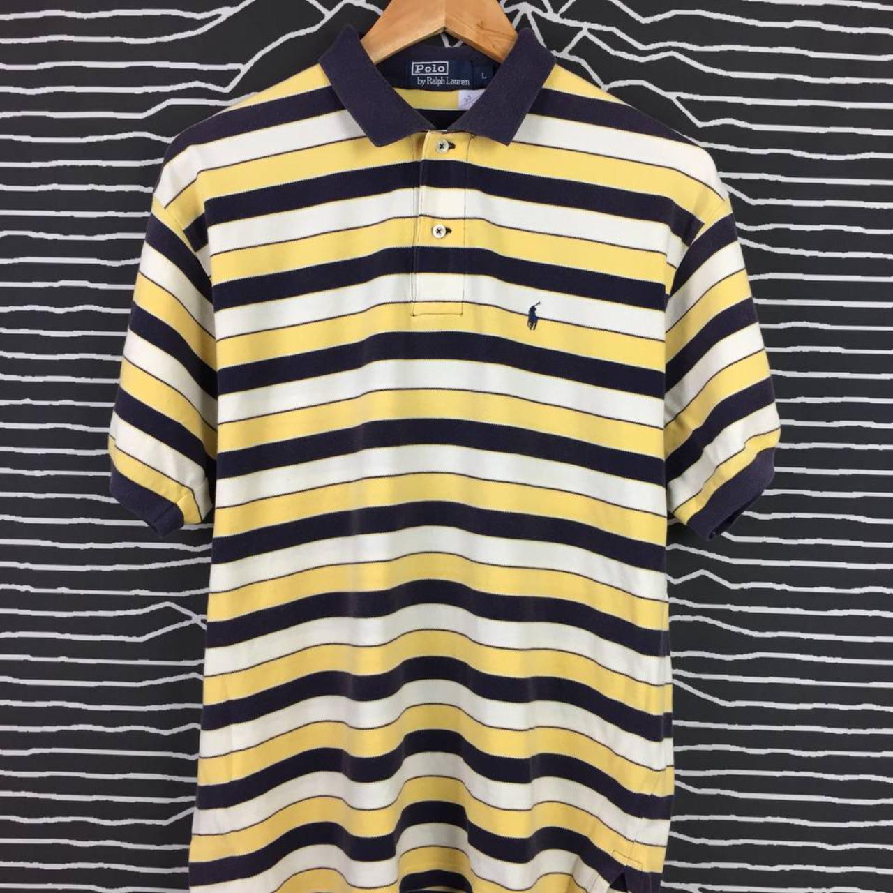 Vtg Polo Ralph Lauren Casual Stripe Color Block