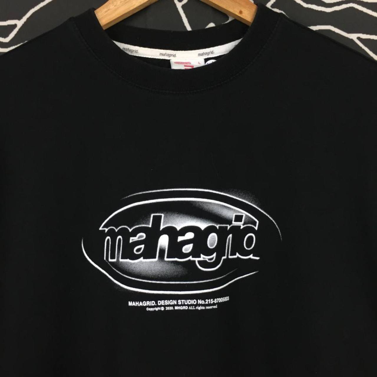【mahagrid】25SS★ MAHA SPELLOUT TEE Mahagrid MGD Design Studio Spell Out Logo Longsleeve | Depop