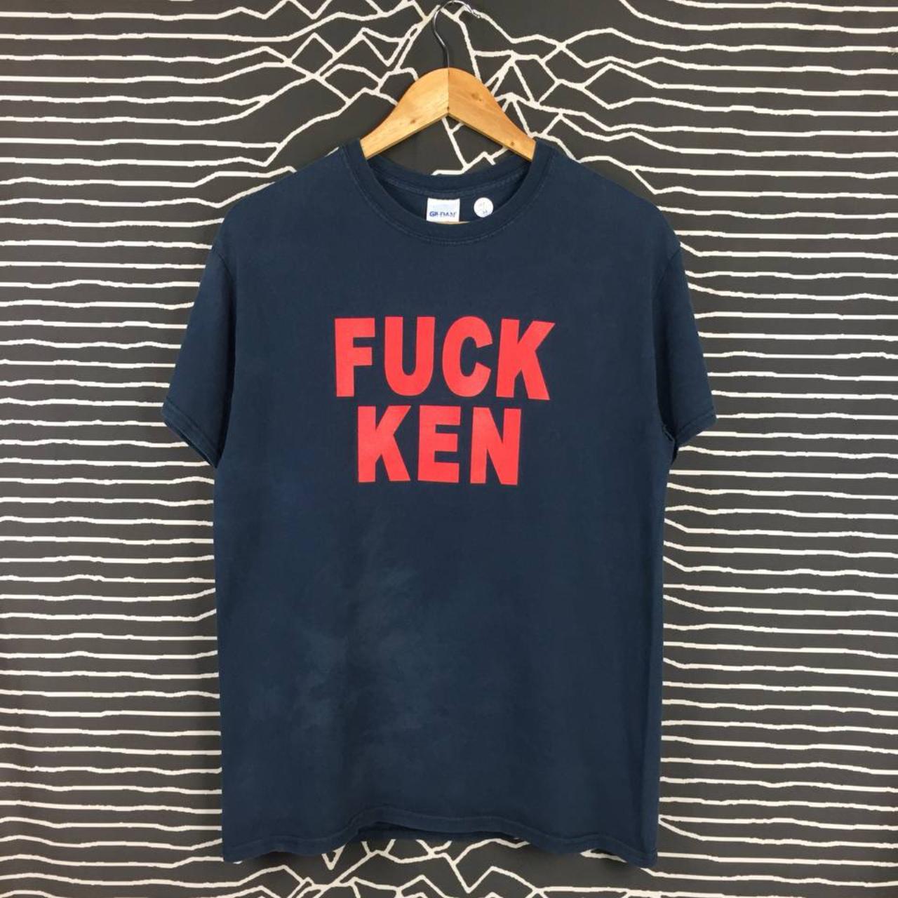 Vtg Fuck Ken Pizza Of Death Records Ken Yokoyama Tee... - Depop