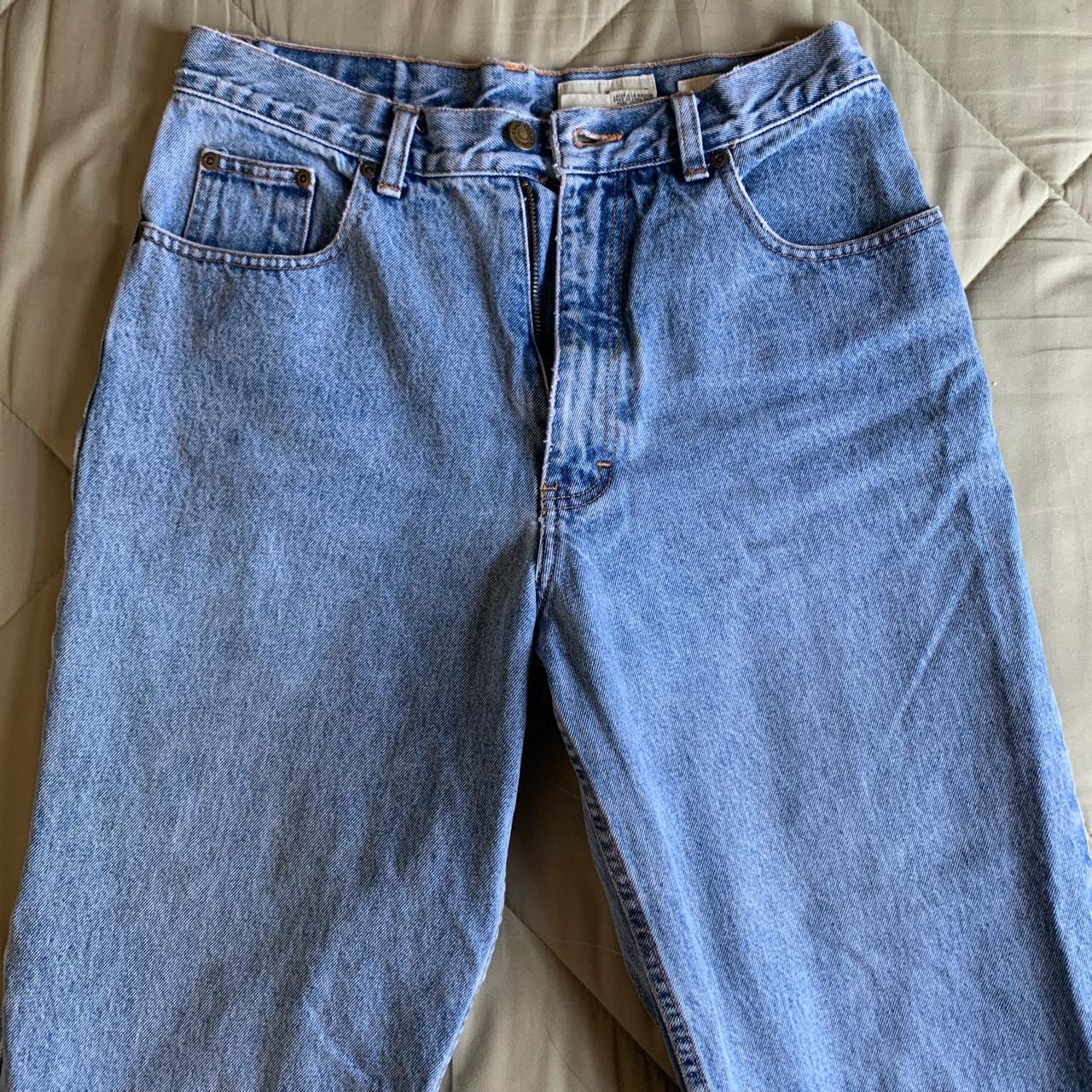 Eddie Bauer Women's Blue Jeans | Depop