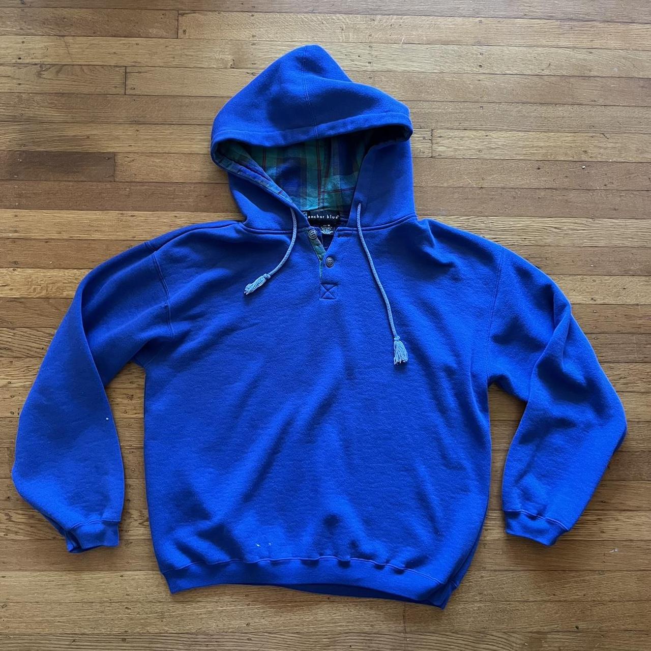 Anchor blue outlet hoodie