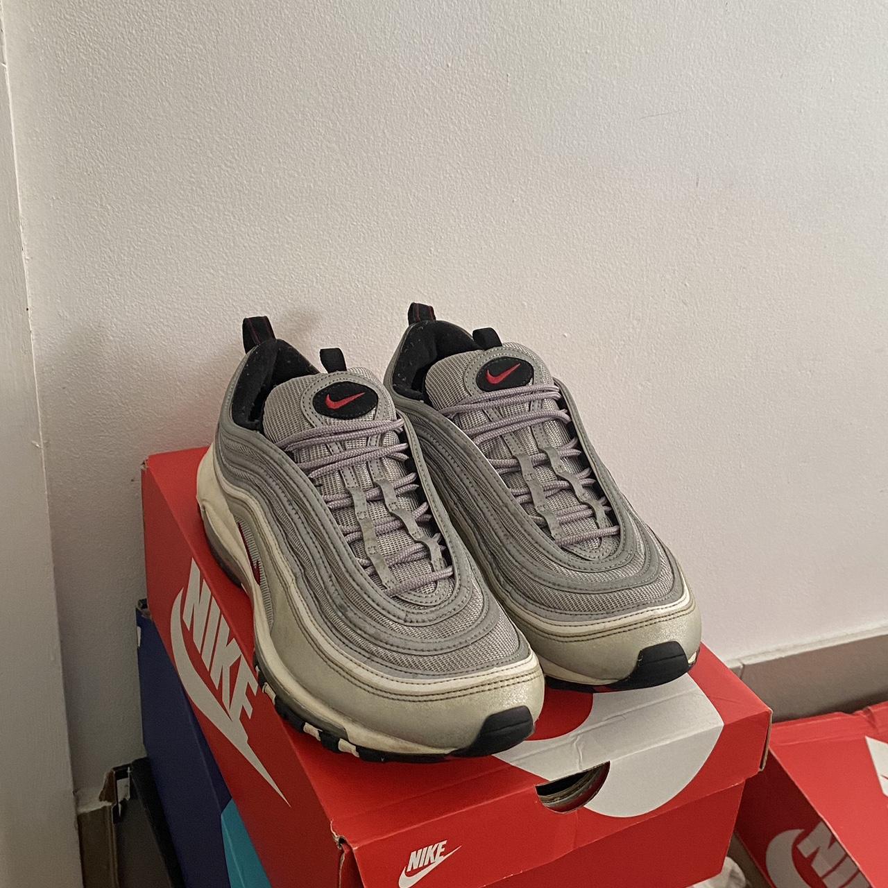 mens nike air max 97 silver
