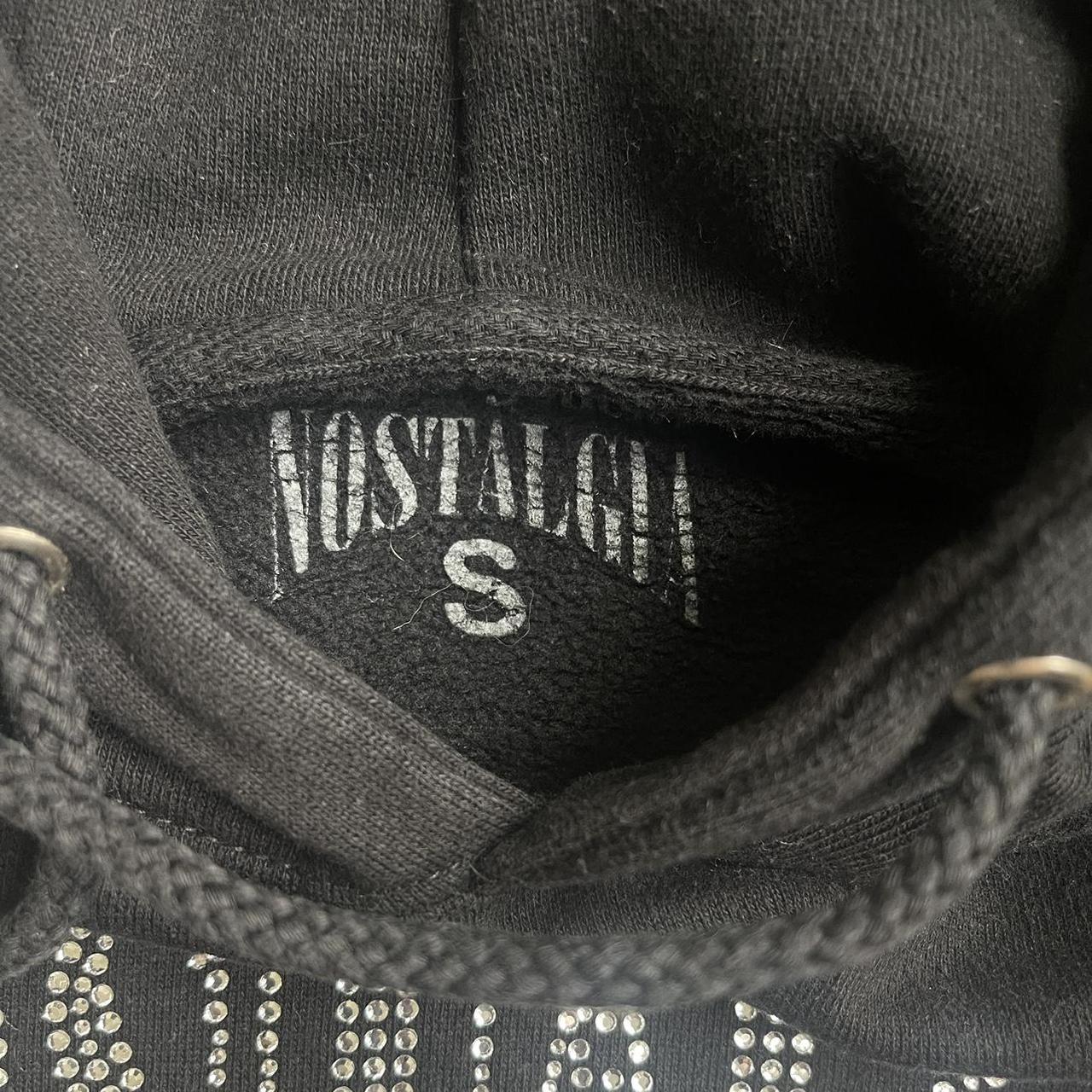 Mondays Suck Nostalgia Rhinestone Hoodie | Depop