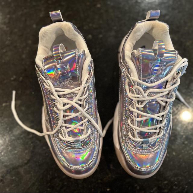 Fila holographic outlet sneakers