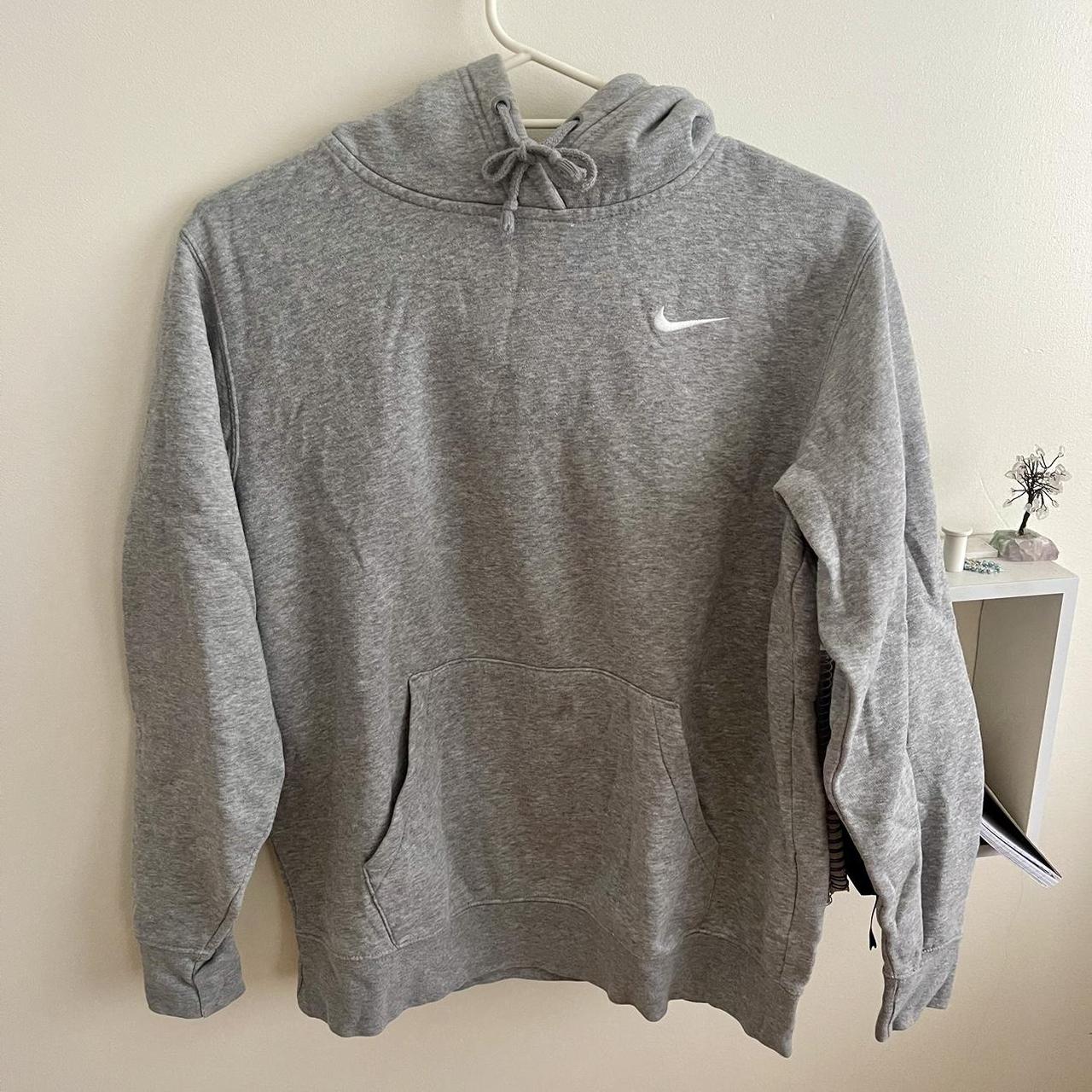mini swoosh oversized hoodie