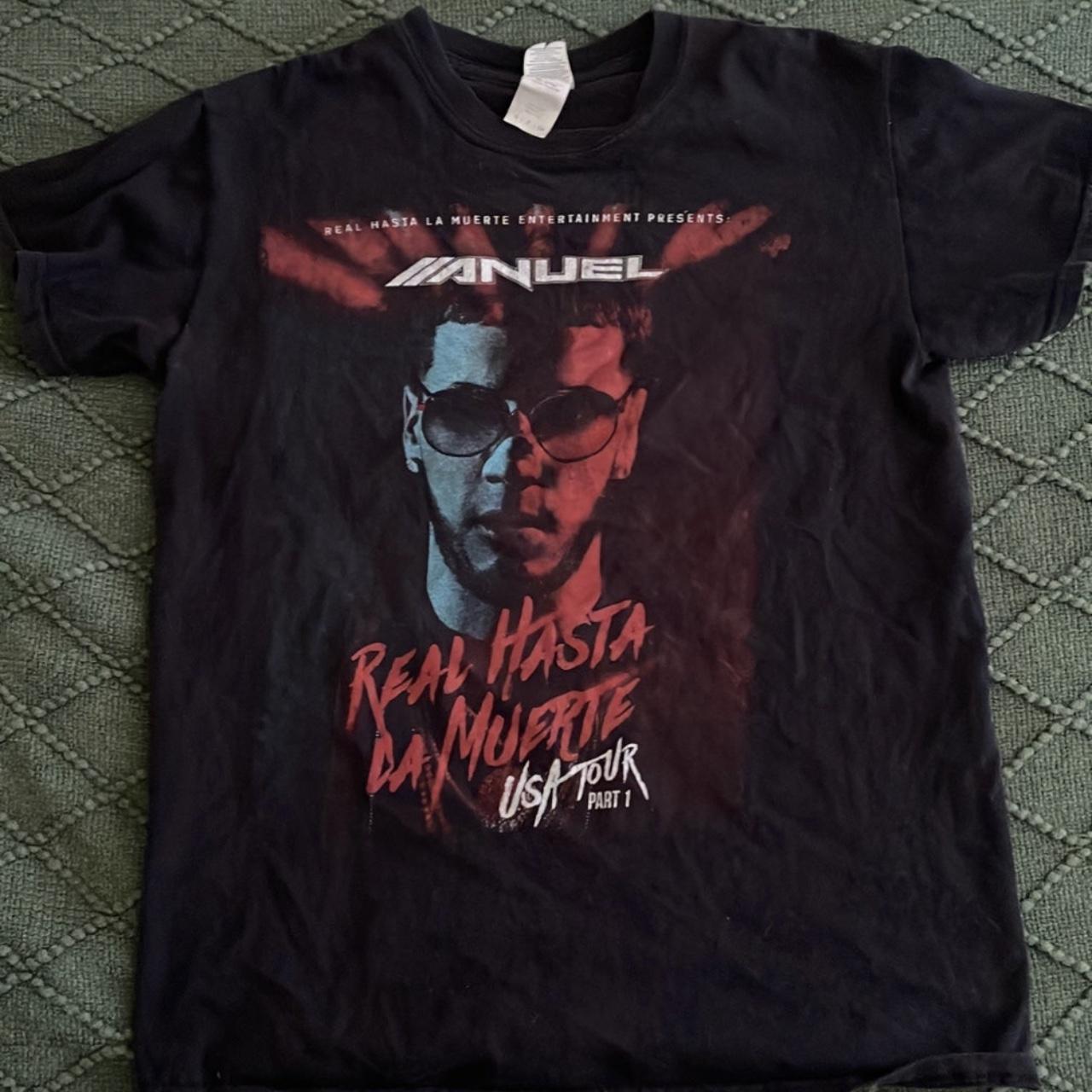 Real Hasta La Muerte Tee - Red / Black