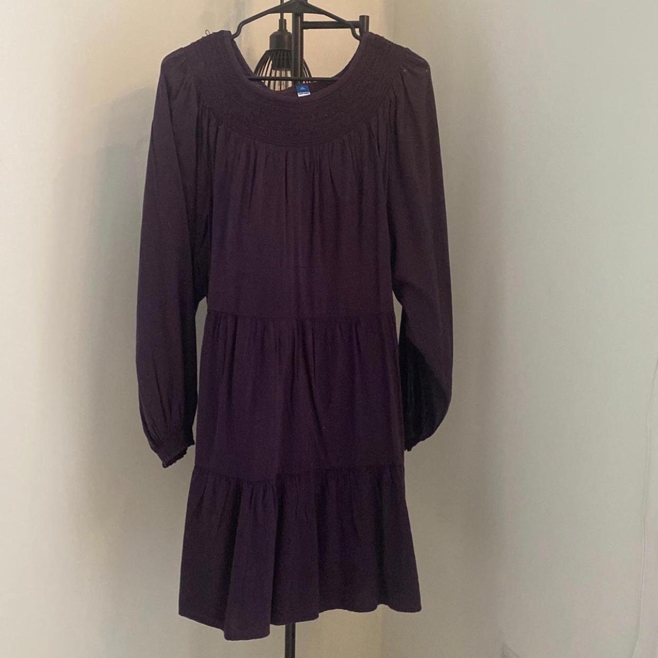 Purple dress hot sale old navy