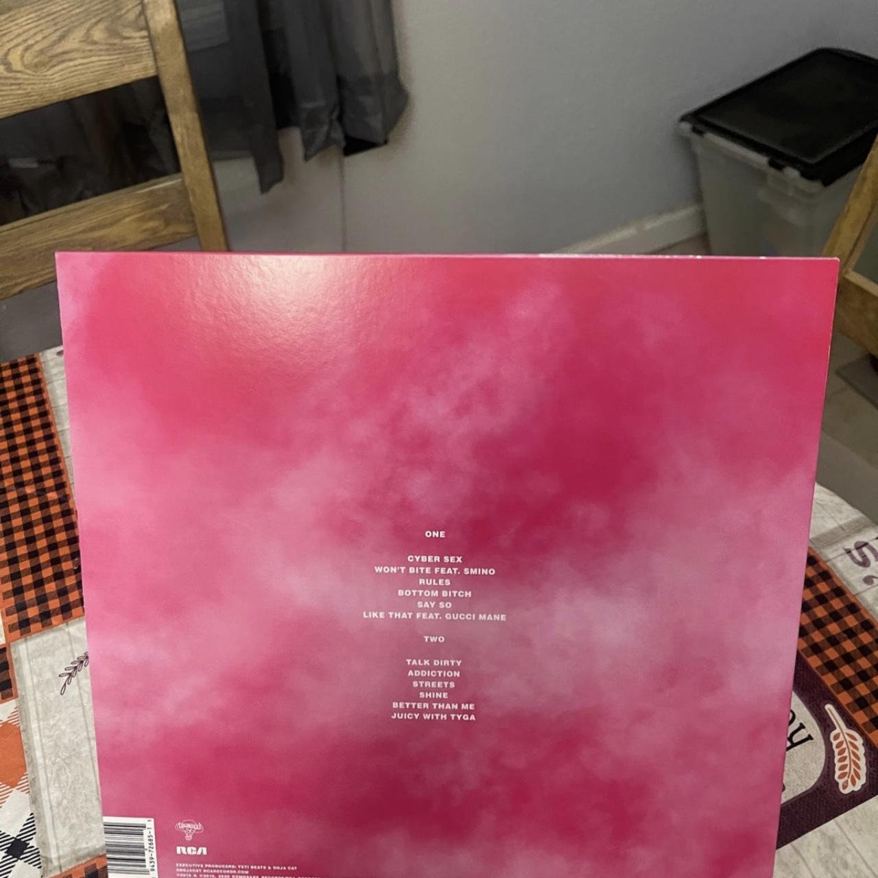 Doja Cat hot pink limited edition white vinyl... - Depop