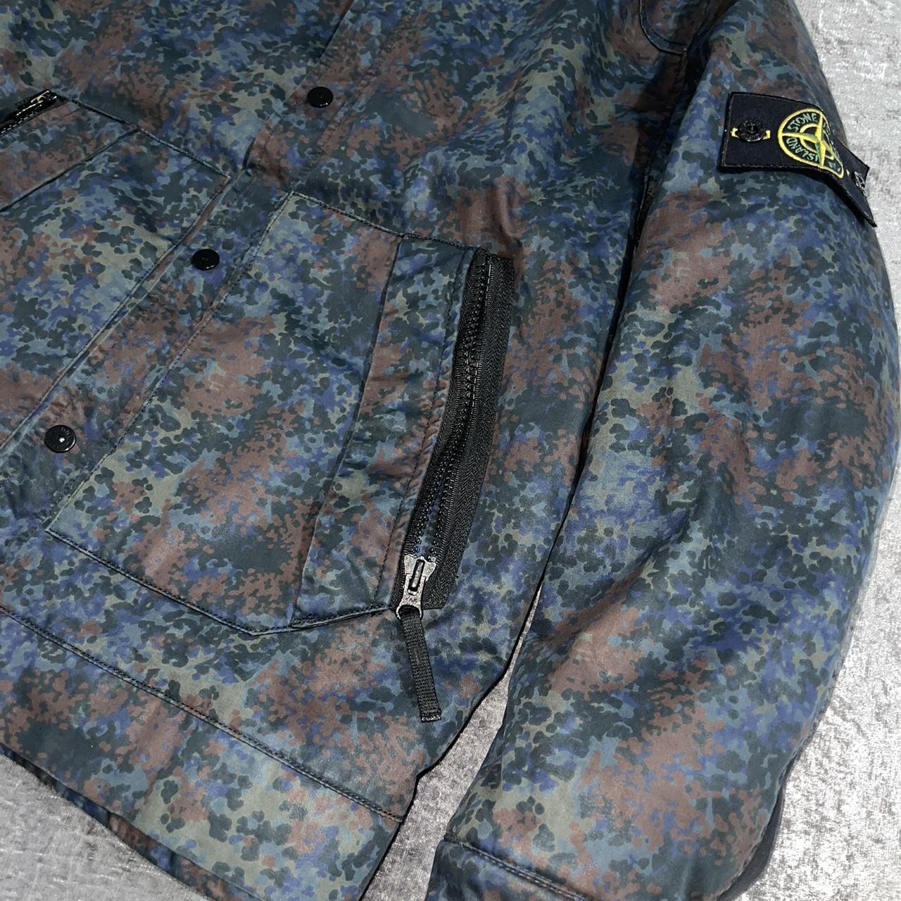 Stone island raso deals gommato camo print ovd