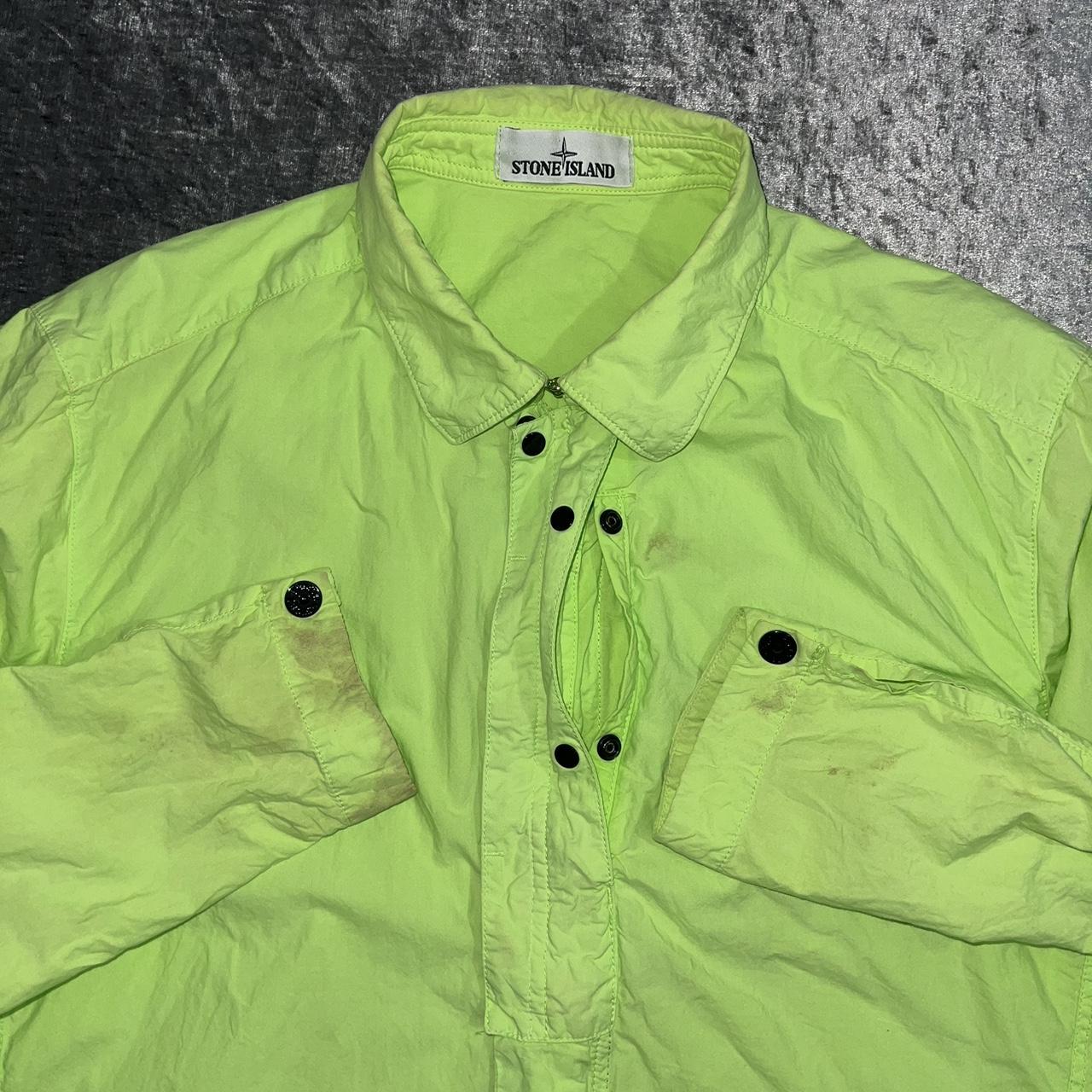 Here is a stone island lightweight over shirt