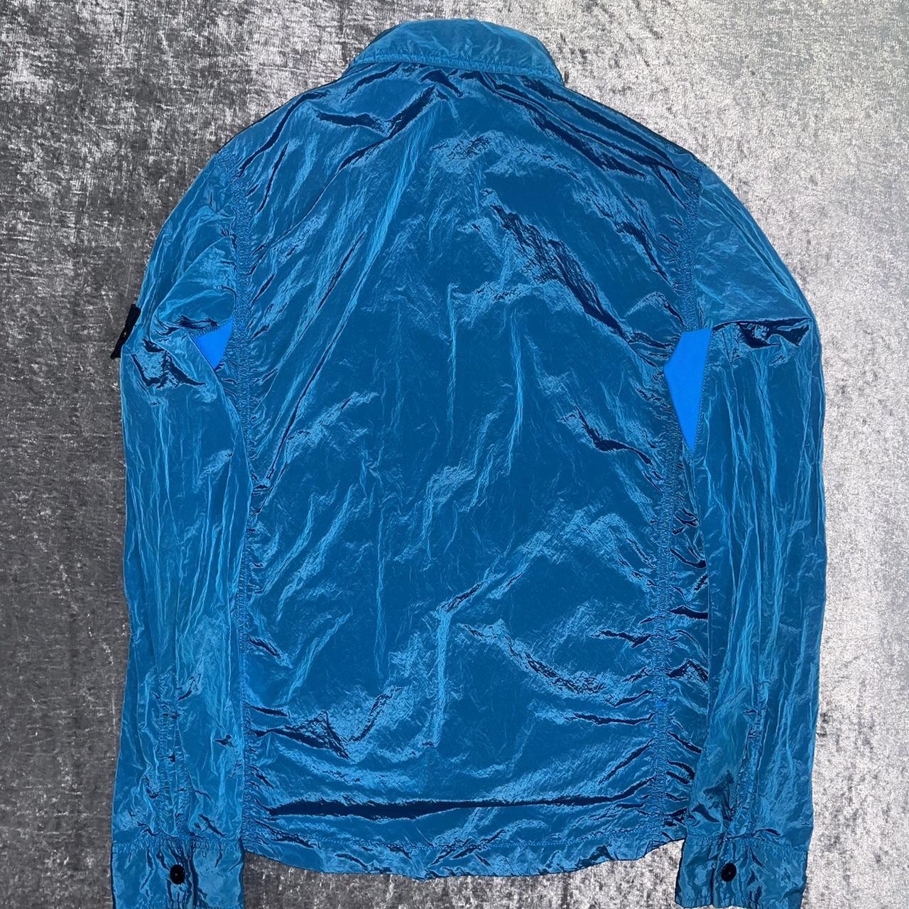 Here is a stone island nylon metal over shirt jacket. Depop