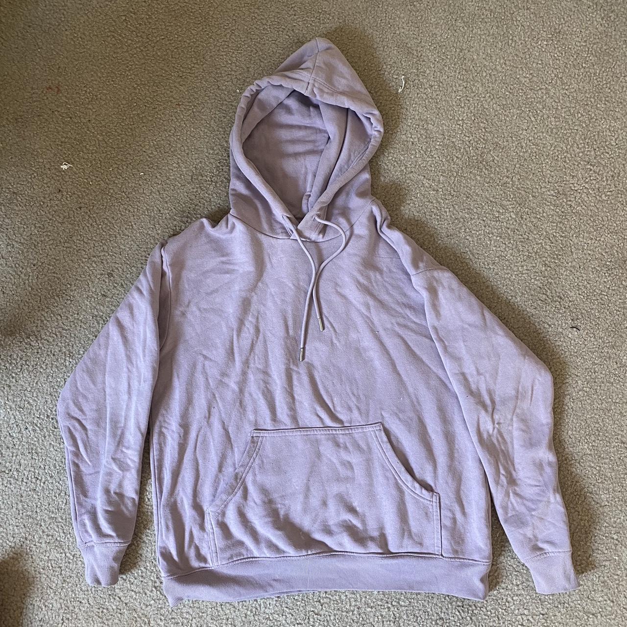 H&m light best sale purple hoodie