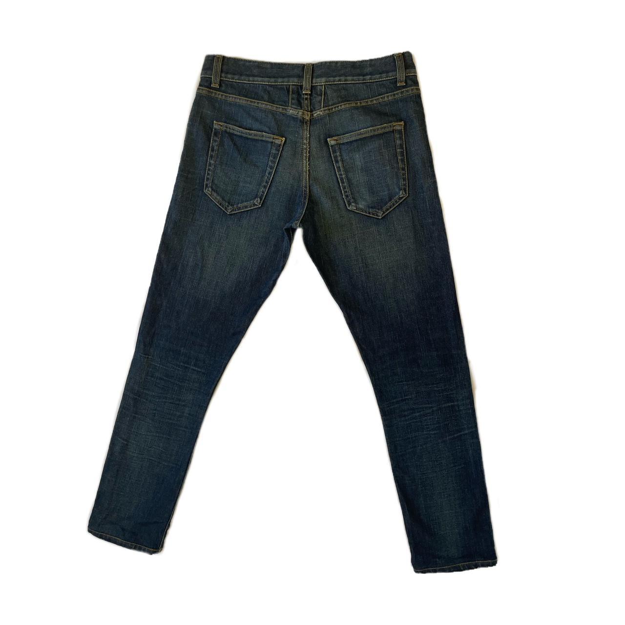 Yves Saint Laurent Men's Navy Jeans | Depop