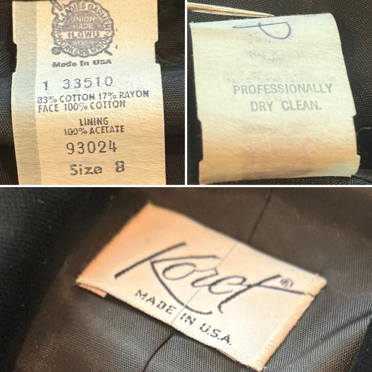 Koret Women's Tailored jacket - Black - 8 – VTG l… - image 4