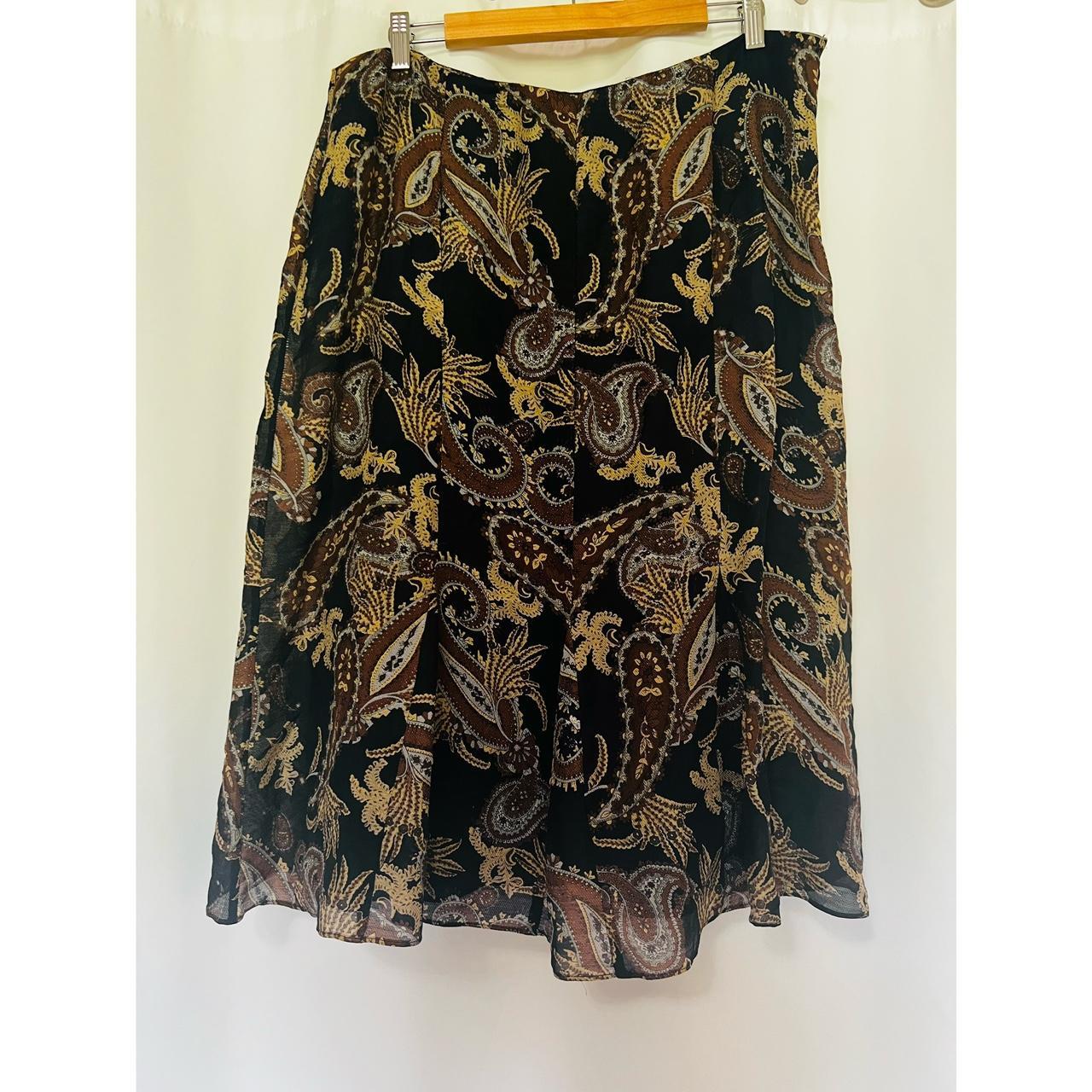 Miso Women's Brown and Tan Skirt (3)