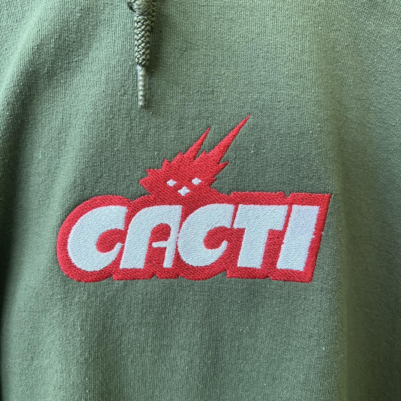 Travis Scott Cacti Hoodie Green Size... - Depop