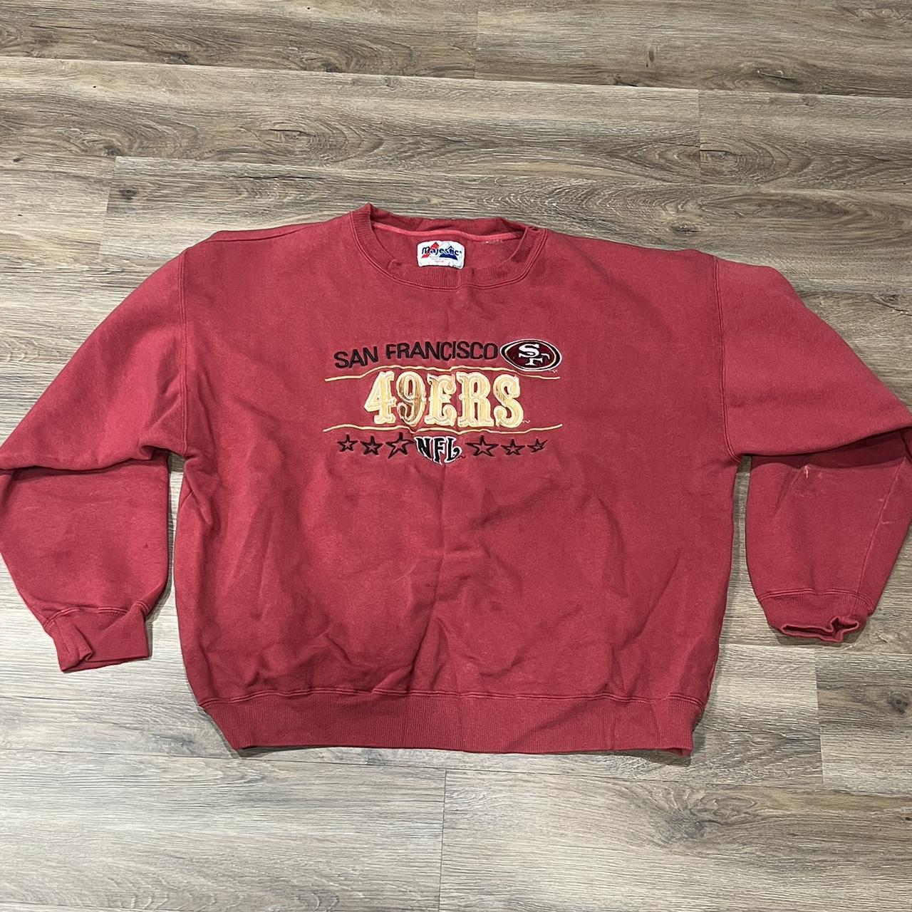 Vintage 90s San Francisco 49ers Sweatshirt In great - Depop