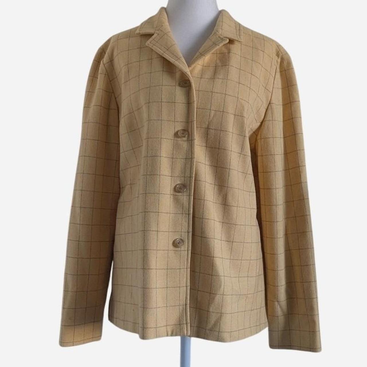 Pendleton Women's Jacket - Brown/Yellow - L – Vin… - image 1