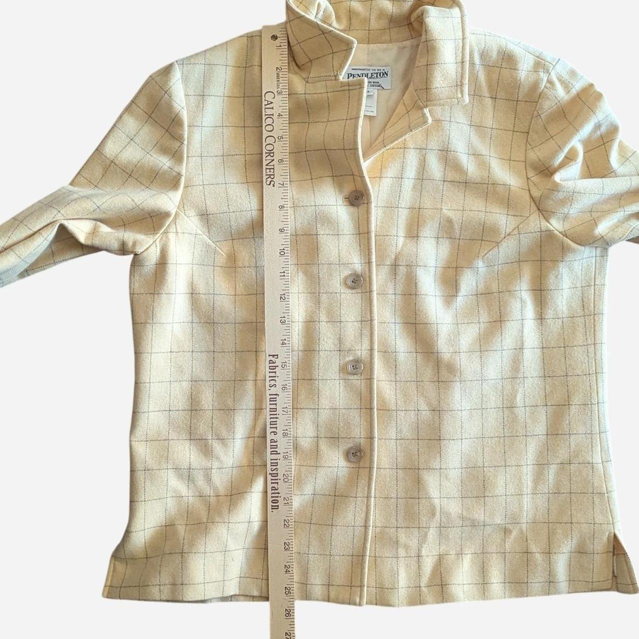 Pendleton Women's Jacket - Brown/Yellow - L – Vin… - image 4