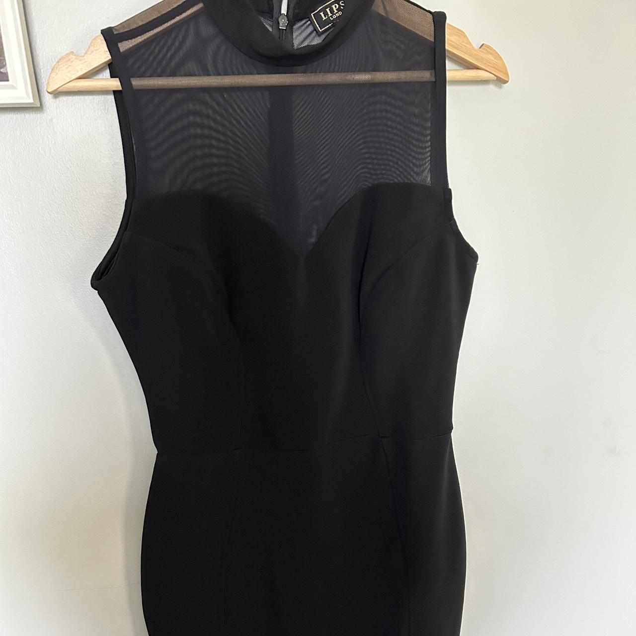 Lipsy Black High Neck Mesh Top Lipsy Black Mesh High Neck Top Buy