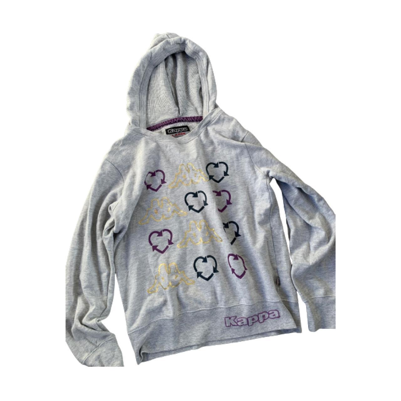 Kappa purple hoodie Clearance