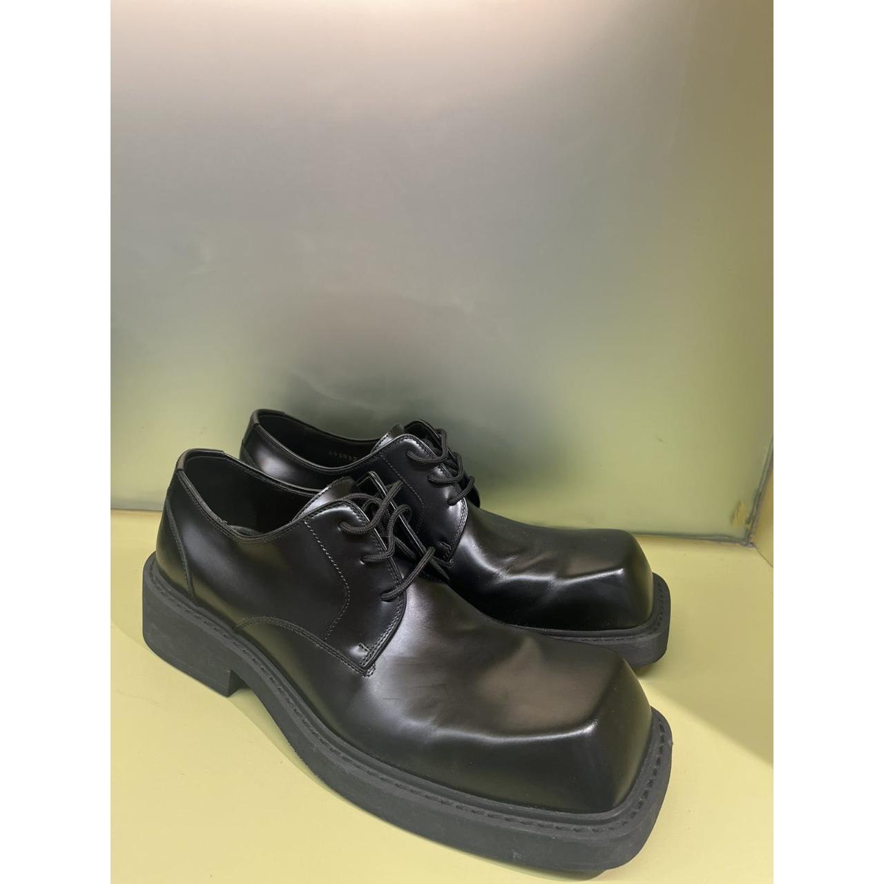 Balenciaga Inspector Square Toe Derby Size EU | Depop