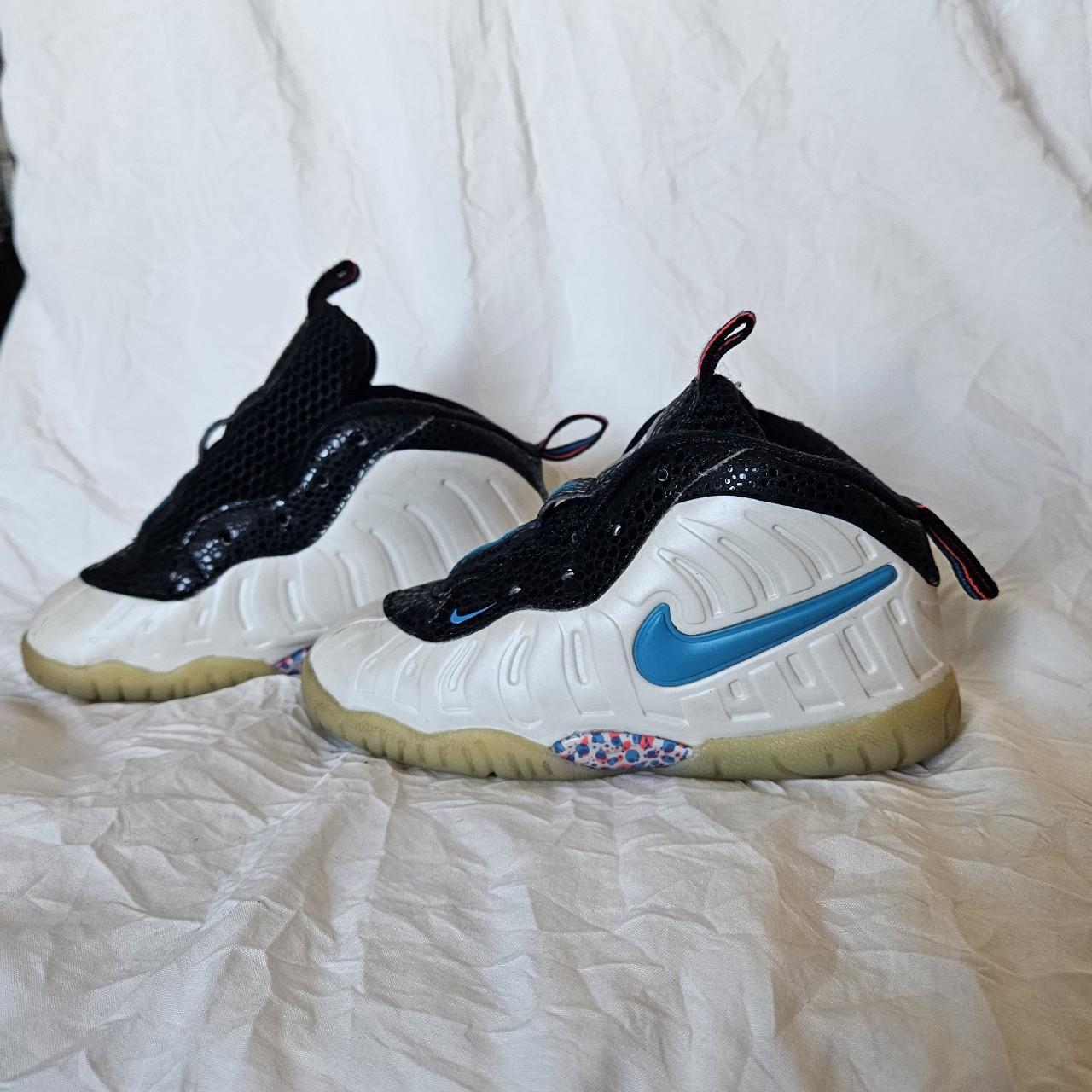 Nike Little Posite Foamposite Pro TD 3D Safari Depop