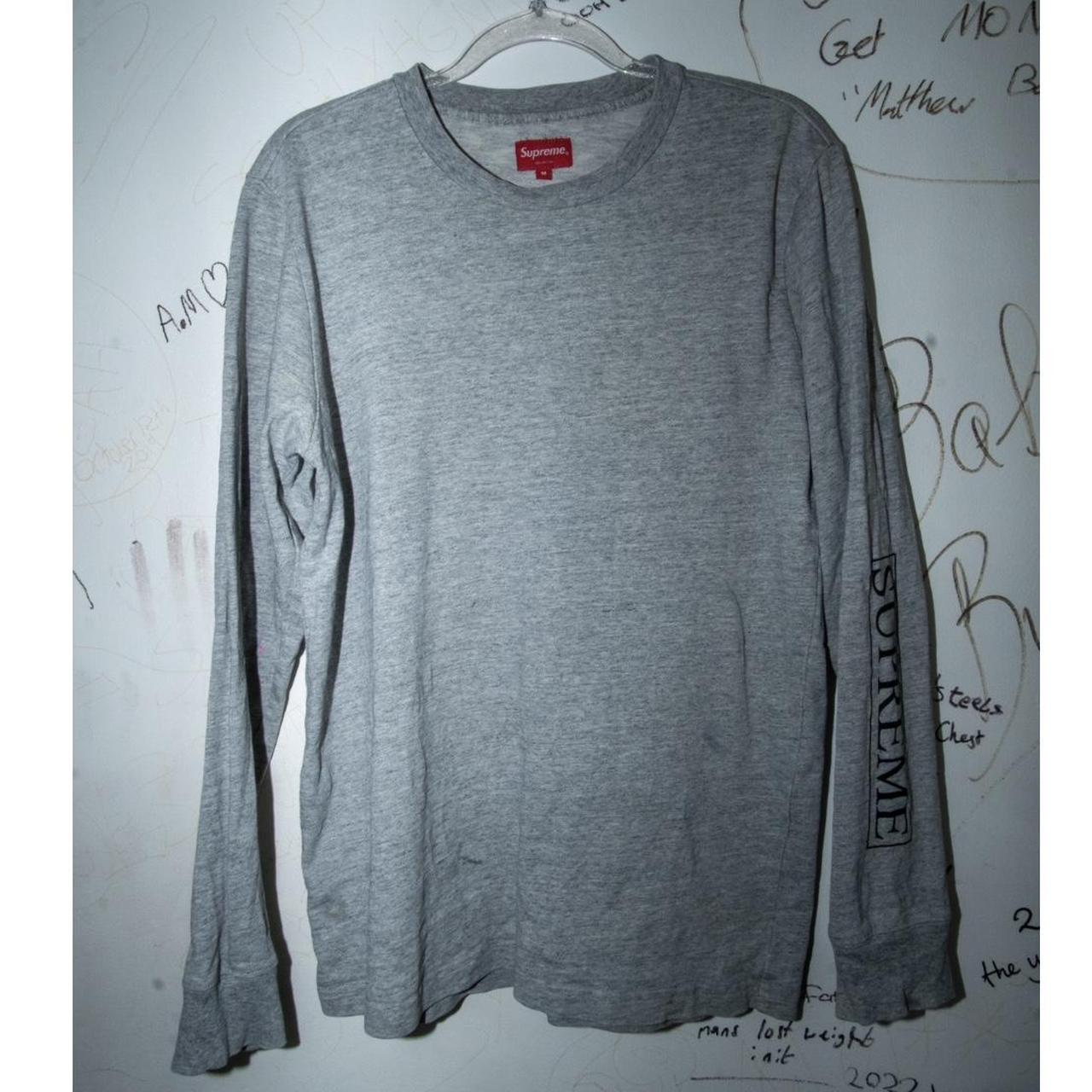 Supreme grey jumper online